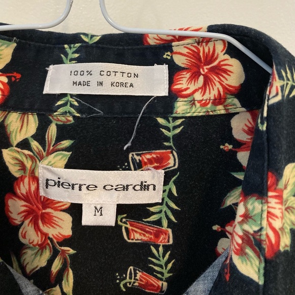 Vintage Pierre Cardin men’s short sleeve shirt M - Picture 3 of 6